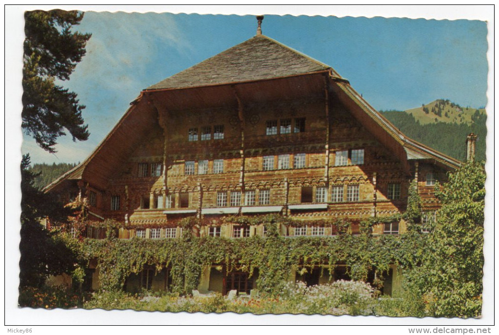 Suisse--VD--ROSSINIERE--Le Grand Chalet  ,cpsm 14 X 9 N° 1775 éd Wehrli - Rossinière