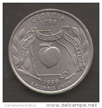 STATI UNITI QUARTER DOLLAR 1999 E PLURIBUS UNUM - 1999-2009: State Quarters