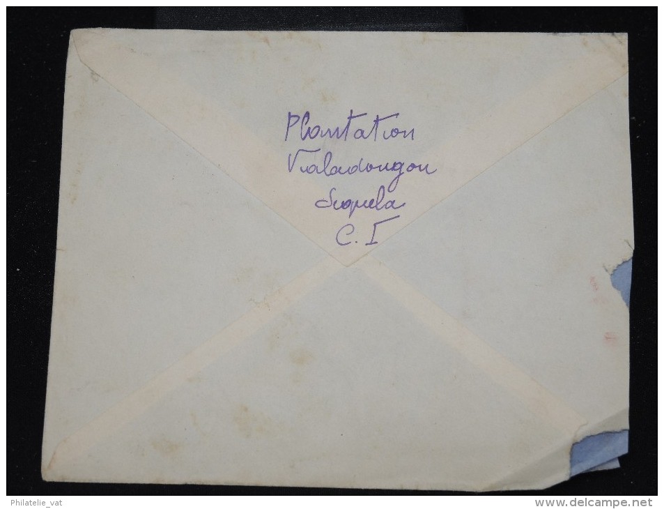 FRANCE - COTE D´IVOIRE - Enveloppe De Seguala Pour Paris En 1940 Avec Controle - Aff Pl$aisant - P8745 - Briefe U. Dokumente