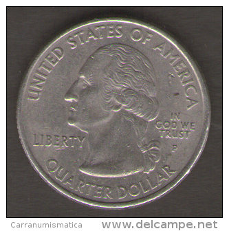 STATI UNITI QUARTER DOLLAR 2001 NEW YORK GATEWAY TO FREEDOM - 1999-2009: State Quarters