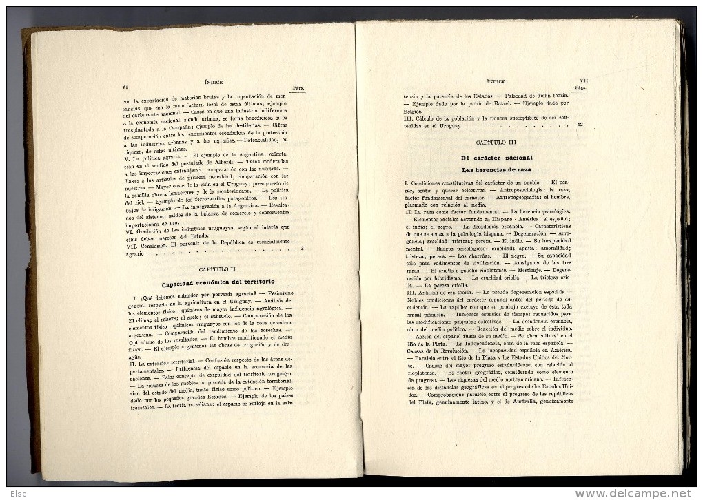 RIQUEZA Y POBREZA DEL URUGUAY   JULIO MARTNEZ LAMAS 1930   -  439 PAGES - Histoire Et Art