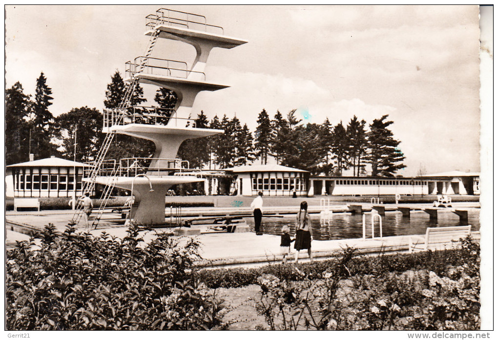 3180 WOLFSBURG, Schwimmstadion, 1961 - Wolfsburg