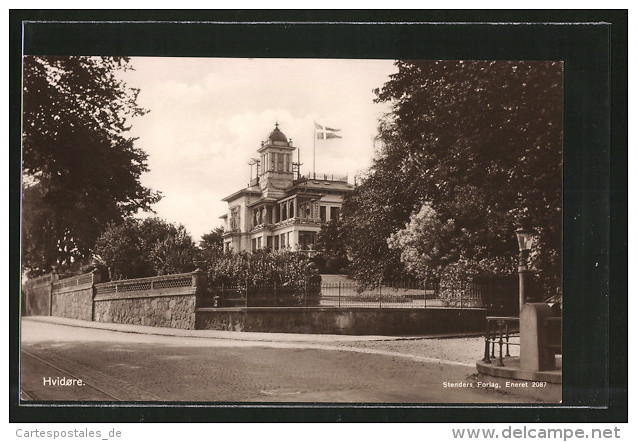 CPA Hvidore, Vue De Eine Villa - Danemark