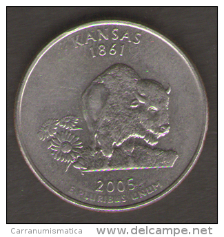 STATI UNITI QUARTER DOLLAR 2005 KANSAS - 1999-2009: State Quarters