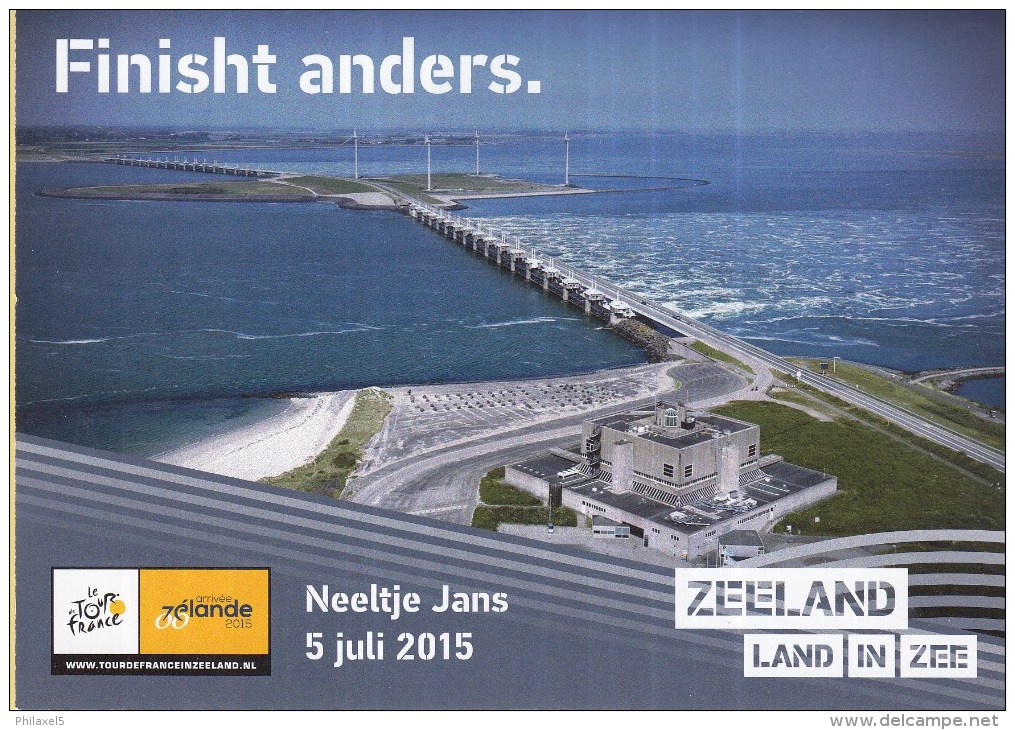 Nederland - Tour De France 2015 - 5 Juli 2015 - Neeltje Jans - Zeeland/Zélande - Ongebruikt - Wielrennen