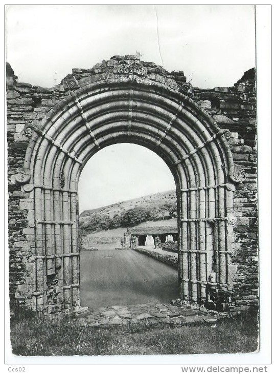 Strata Florida Abbey Cardiganshire The West Door Of The Church - Cardiganshire