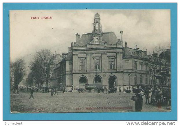 CPA 663 - TOUT PARIS Mairie Du XXème (XXè) Ed. FLEURY - Paris (20)