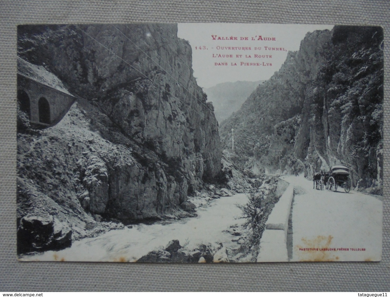 Ancien - Carte Postale -VALLEE DE L'AUDE - 143 - La Pierre-Lys - Axat