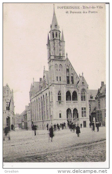 POPERHINGE HOTEL DE VILLE ET BUREAUX DES POSTES - Poperinge