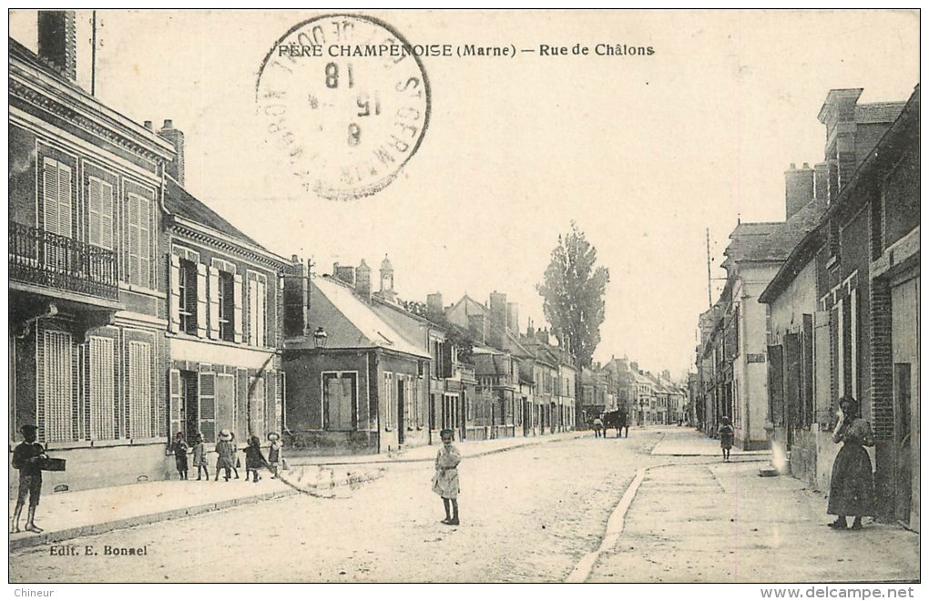 FERE CHAMPENOISE RUE DE CHALONS - Fère-Champenoise