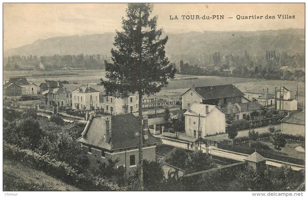 LA TOUR DU PIN QUARTIER DES VILLAS - La Tour-du-Pin