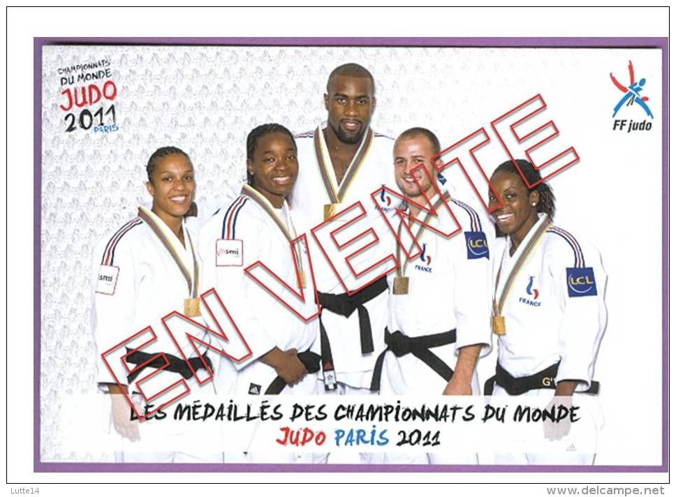 JUDO  Championnats Du Monde 2011 Paris - Décosse Tcheuméo Riner Legrand Emane - Artes Marciales