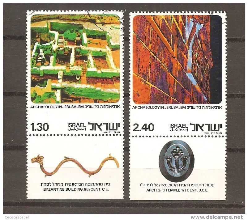 Israel. Nº Yvert  619-20-tab (usado) (o) - Used Stamps (with Tabs)