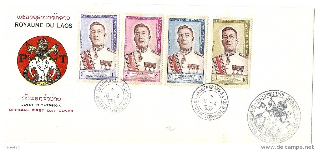 LMM13 - LAOS (ROYAUME) - FDC - Laos