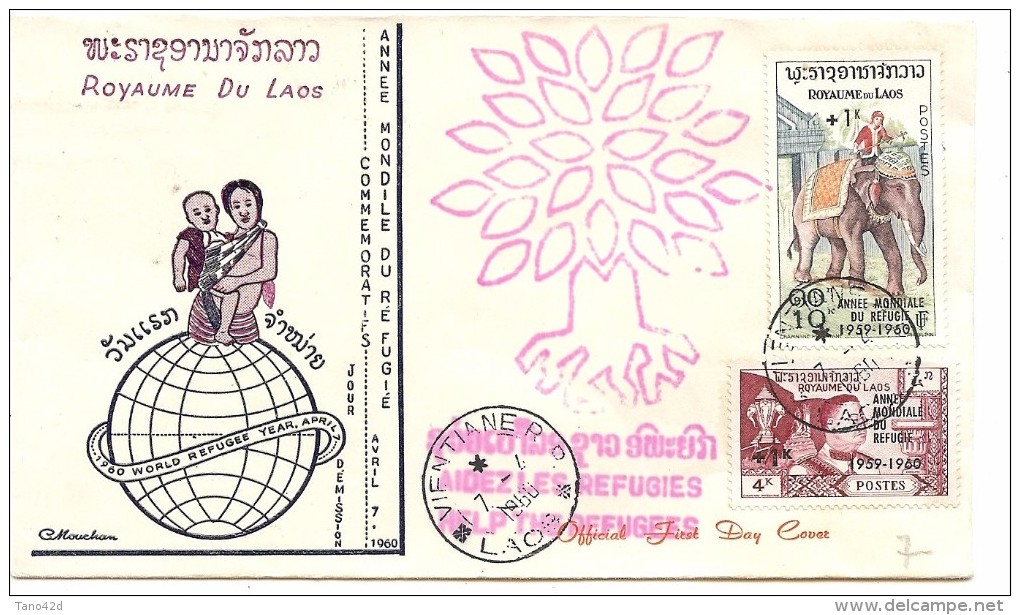 LMM13 - LAOS (ROYAUME) - FDC - Laos