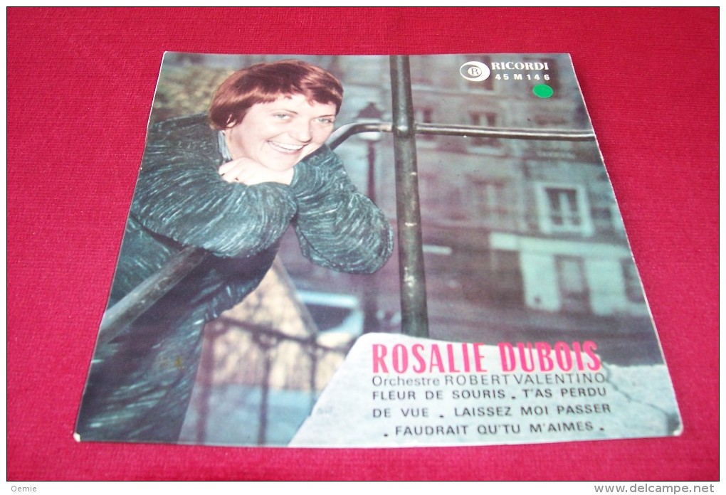 ROSALIE  DUBOIS  ° FLEUR DE SOURIS  + 3 TITRES - Complete Collections