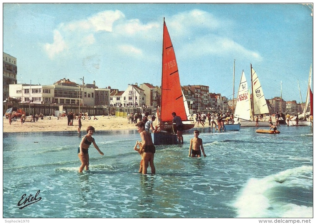 NORD PAS DE CALAIS - 59 - NORD  - BRAY DUNES - CPSM GF Couleur - La Plage - Bray-Dunes