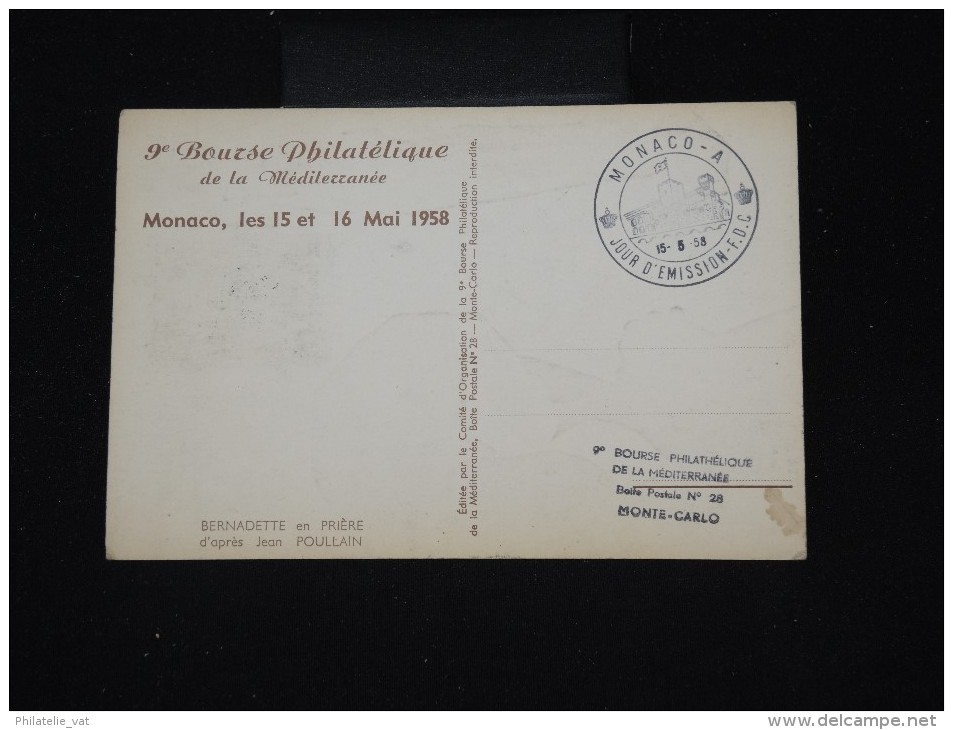 MONACO - Lot De 5 Documents Voyagés Période 1935/1958 - à Voir - Lot P8753 - Marcofilie