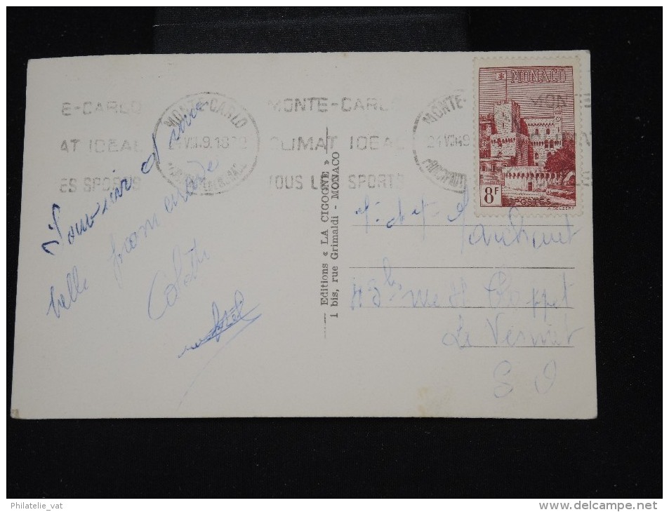MONACO - Lot De 5 Documents Voyagés Période 1935/1958 - à Voir - Lot P8753 - Poststempel