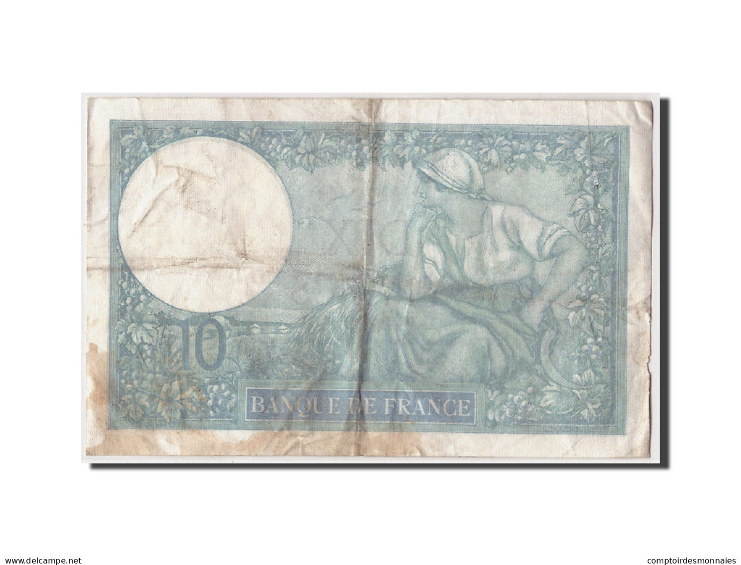 Billet, France, 10 Francs, 10 F 1916-1942 ''Minerve'', 1937, 1937-02-25, TB+ - 10 F 1916-1942 ''Minerve''