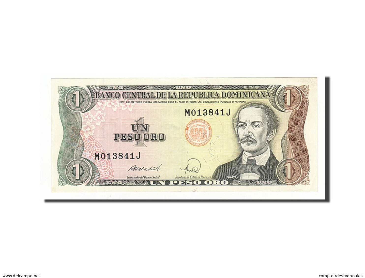 Billet, Dominican Republic, 1 Peso Oro, 1988, SUP - Dominicana