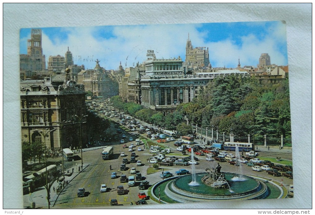 Spain Madrid Plaza De La Cibeles Stamps  1979  A 40 - Madrid