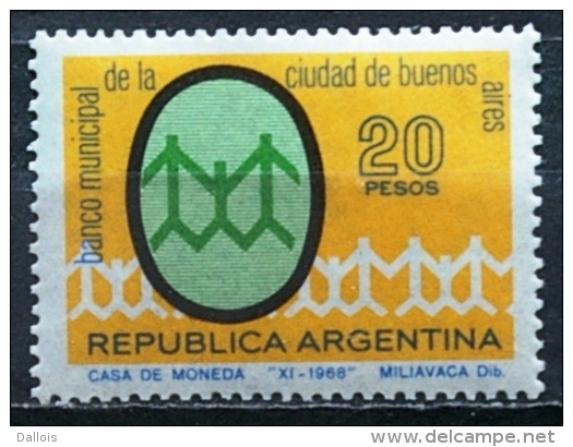 Argentine - 1968 - Banque Municipale De Buenos Aires - Neuf - Unused Stamps