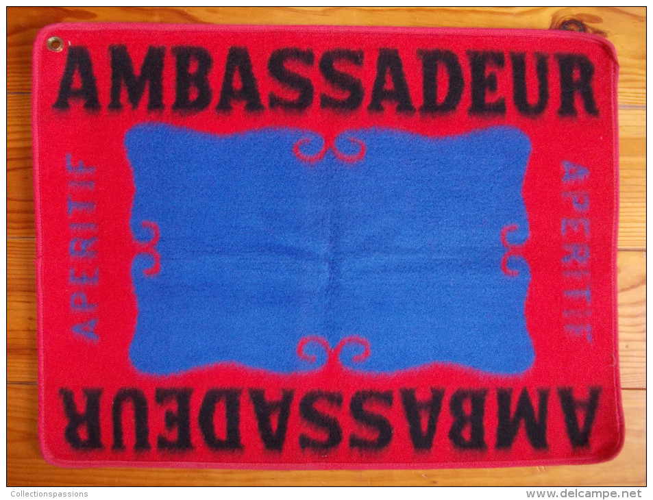 Tapis De Cartes - Apéritif AMBASSADEUR - - Andere & Zonder Classificatie