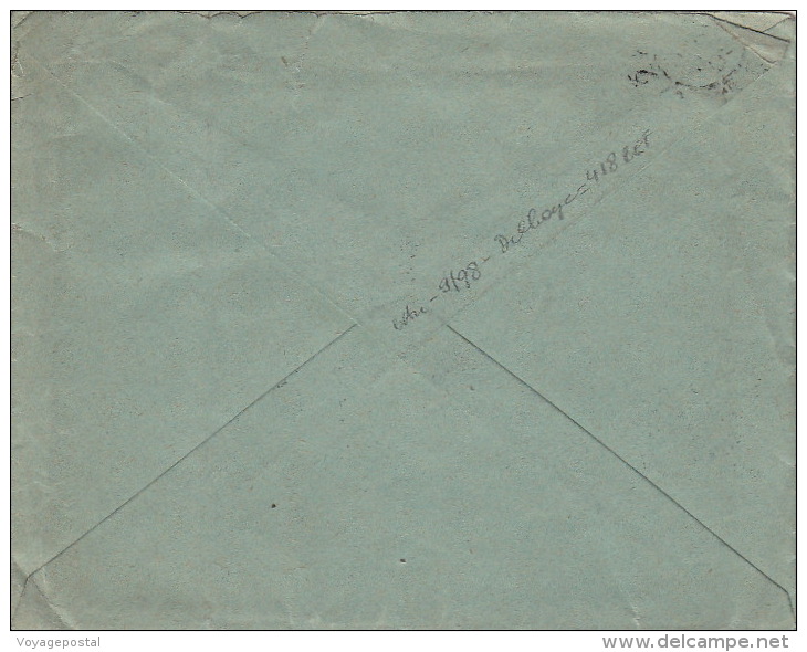 Lettre Reunion ST Denis 5cts Bande De Trois&10cts Pour Paris 1895 - Brieven En Documenten