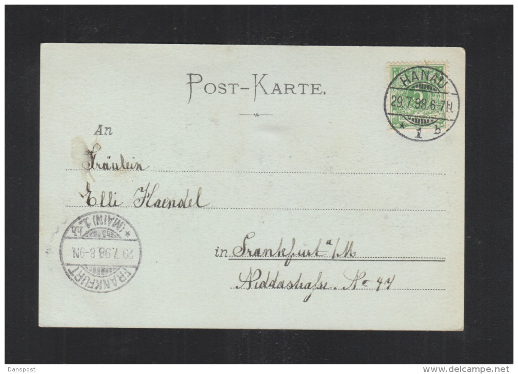 AK Hanau Marienstrasse 1898 - Hanau