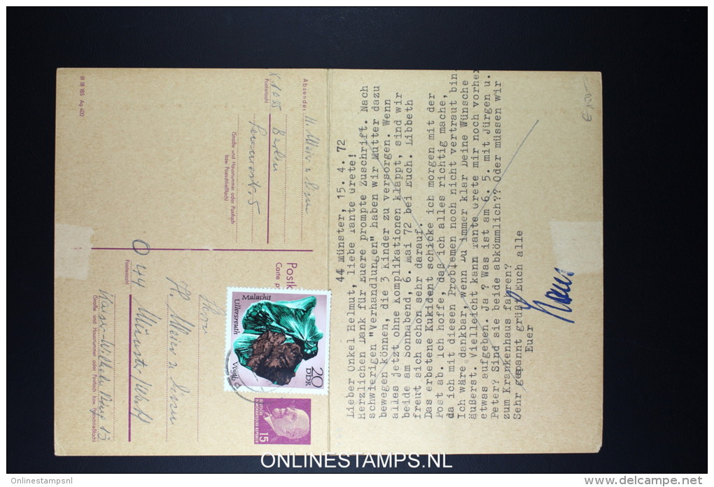 Germany DDR  Postkarte 78 Used - Postkaarten - Gebruikt