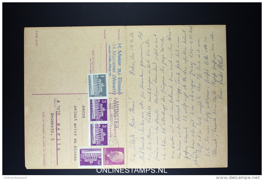 Germany DDR  Postkarte 78 Used - Postkaarten - Gebruikt