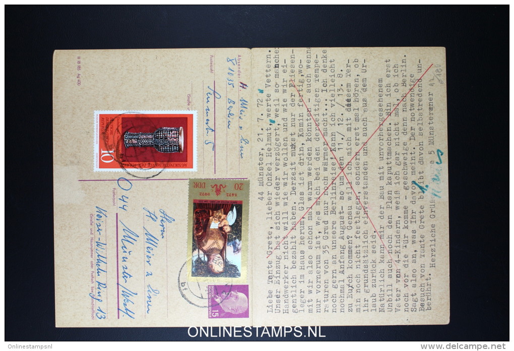 Germany DDR  Postkarte 78 Used - Postkaarten - Gebruikt