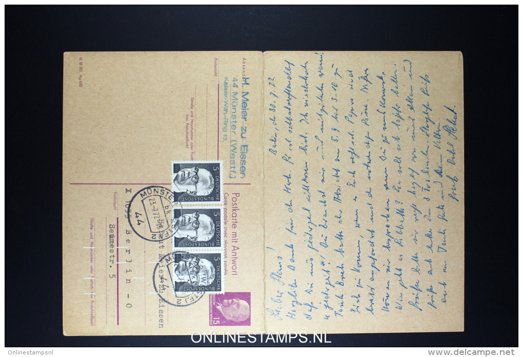 Germany DDR  Postkarte 78 Used - Postkaarten - Gebruikt