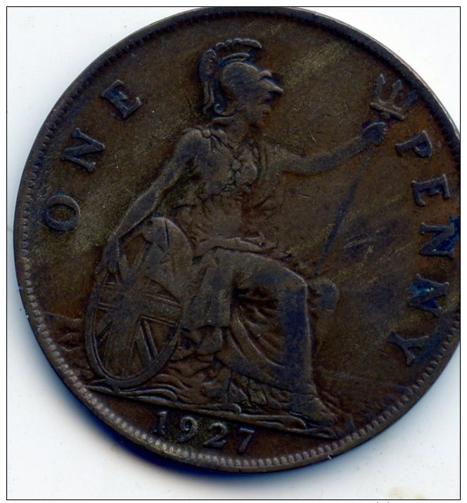 Great Britain 1 Penny 1927 - D. 1 Penny