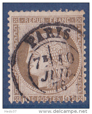 France N°54 - Oblitéré - TB - 1871-1875 Cérès