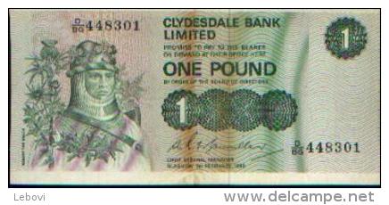 ECOSSE - 1 Livre - 01-02-1980 - 1 Pound