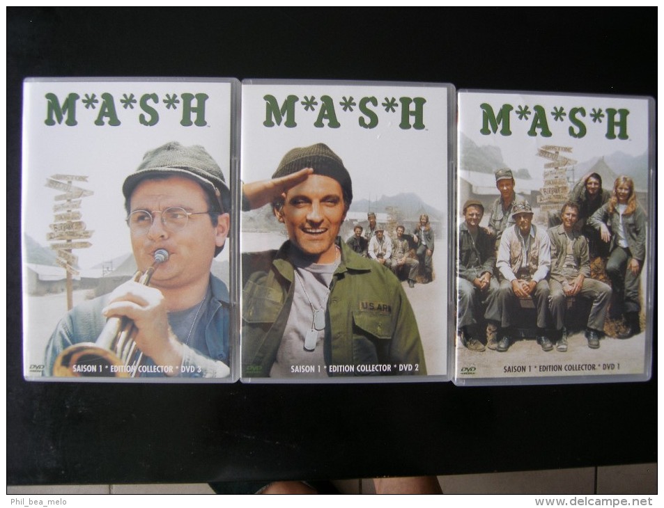 DVD - MASH - COFFRET 3 DVD - VOIR DESCRIPTION ET PHOTOS/ - Collections, Lots & Séries