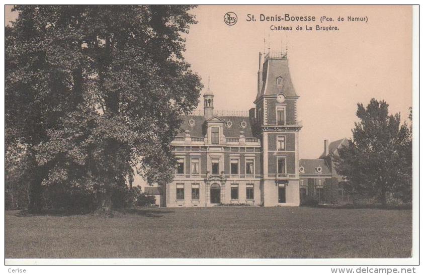 St. Denis-Bovesse: Château De La Bruyère - La Bruyère