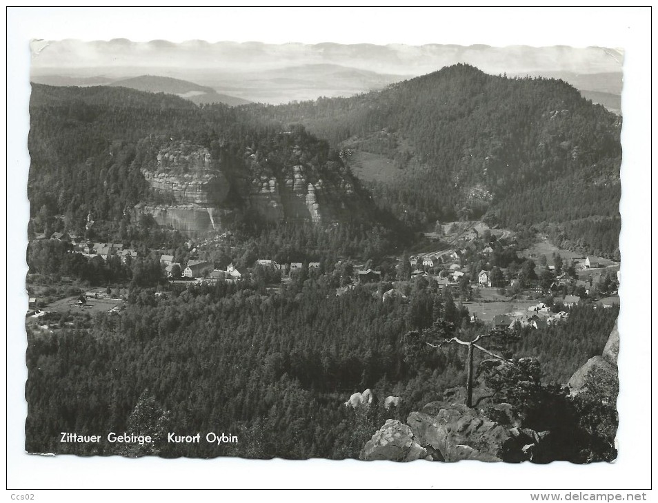 Zittauer Gebirge Kurort Oybin 1962 - Zittau