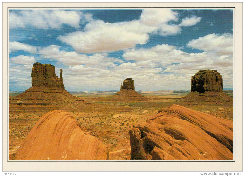 UTAH:  MONUMENT  VALLEY     (NUOVA CON DESCRIZIONE DEL SITO SUL RETRO) - Monument Valley