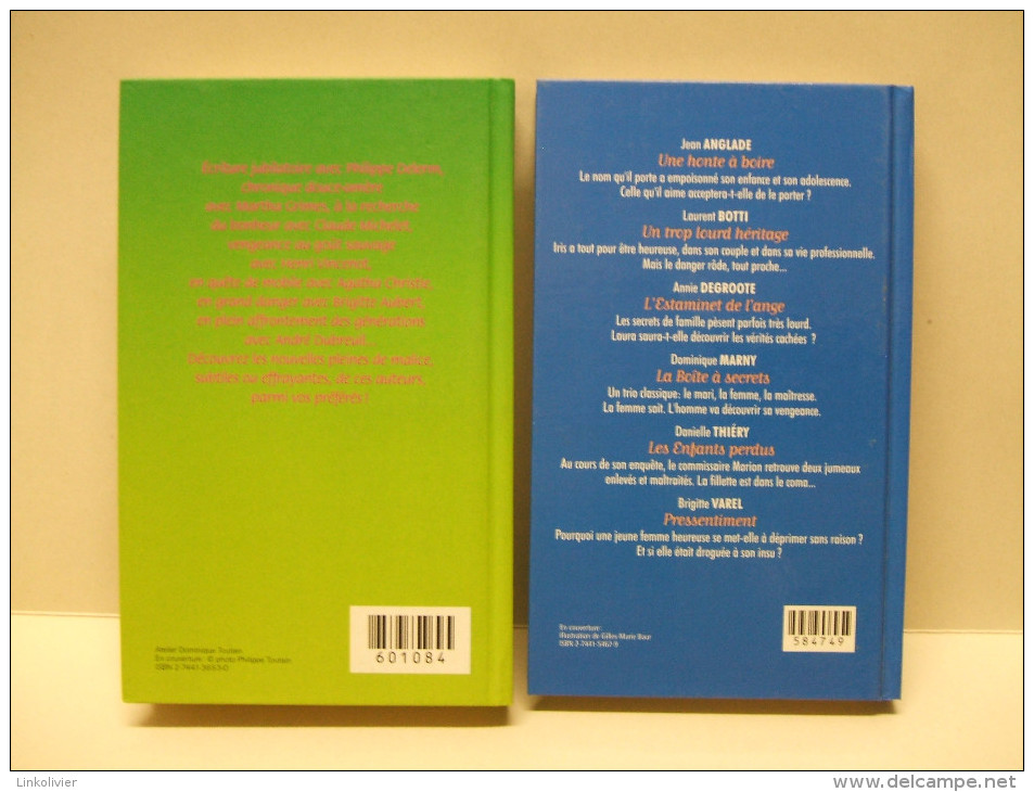 Lot De 2 Livres De Nouvelles : Histoires à Lire / Histoires De ... (A. Christie, C. Michelet, H. Vincenot, J. Anglade... - Lots De Plusieurs Livres