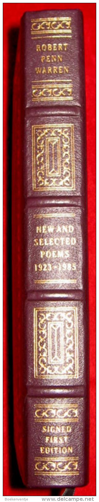 Warren Robert Penn - New And Selected Poems 1923-1985 - Autres & Non Classés