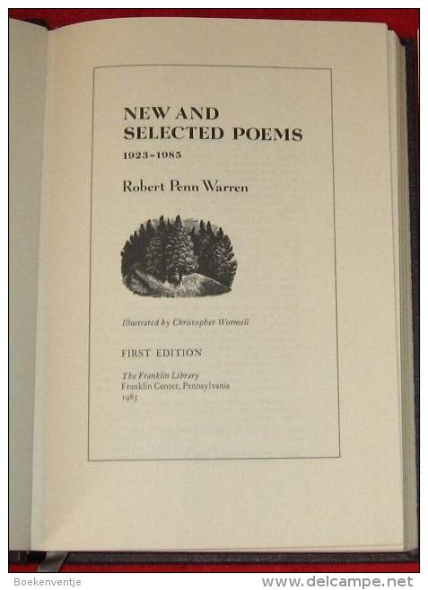 Warren Robert Penn - New and Selected Poems 1923-1985