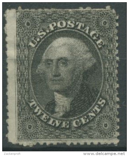 USA 1857 George Washington 12 II Ungebraucht Ohne Gummierung - Ongebruikt