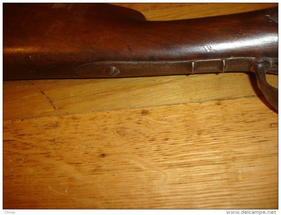 FUSIL MILITAIRE FRANÇAIS Mod. 1822 T.Bis BOIS RACCOURCI MANUFACTURE D’ARMES DE MAUBEUGE