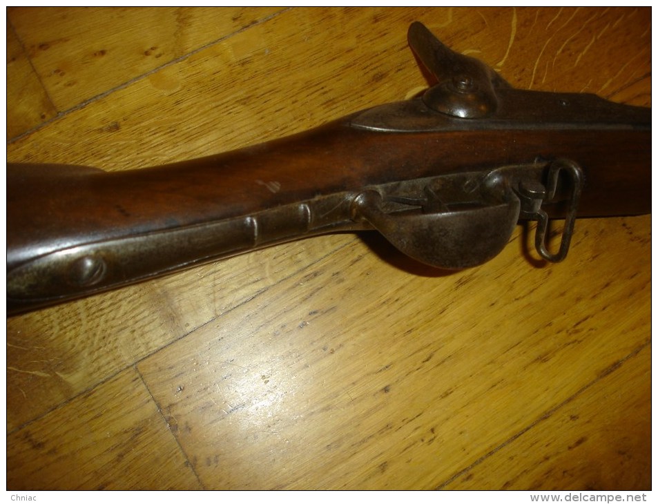 FUSIL MILITAIRE FRANÇAIS Mod. 1822 T.Bis BOIS RACCOURCI MANUFACTURE D’ARMES DE MAUBEUGE