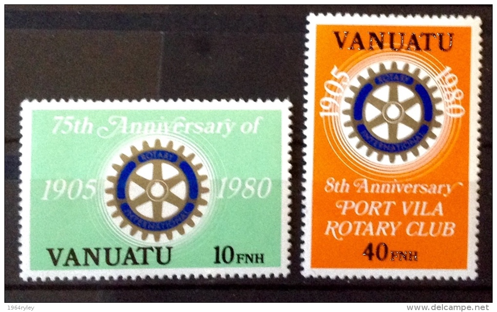 Vanuatu  -  MNH - 1980  # 611/612 - Vanuatu (1980-...)