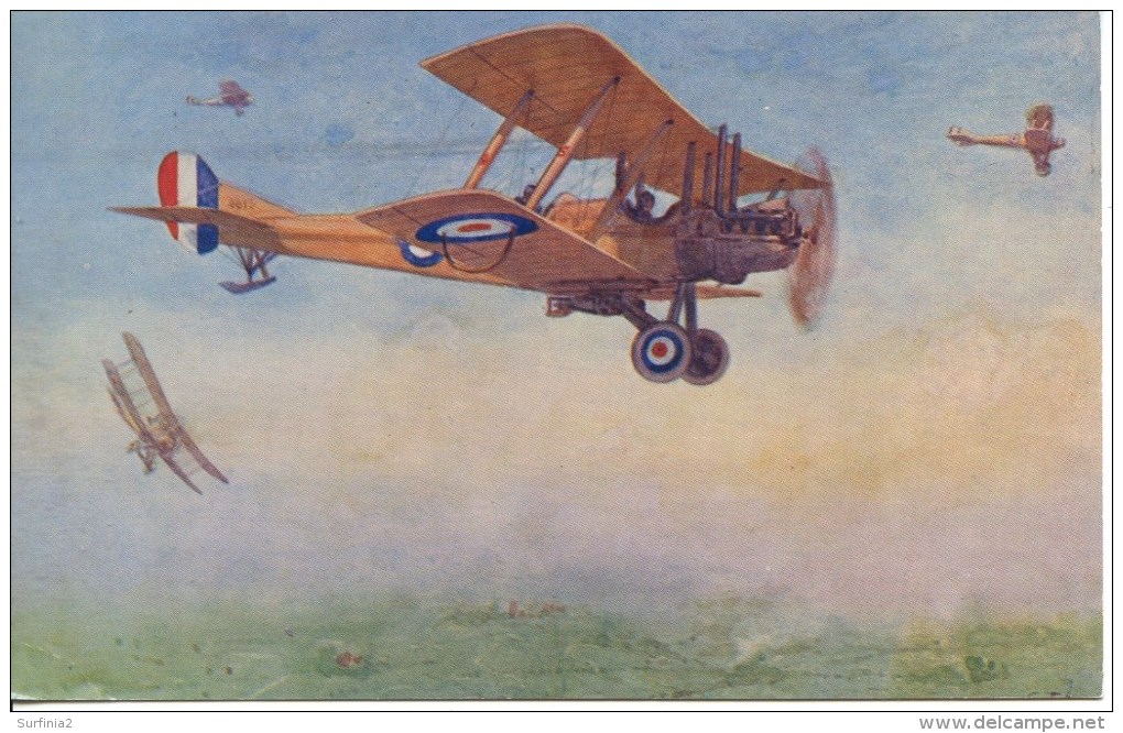 AVIATION - SALMON - ROYAL AIRCRAFTS FACTORY BE 2D Ap26 - 1939-1945: 2nd War