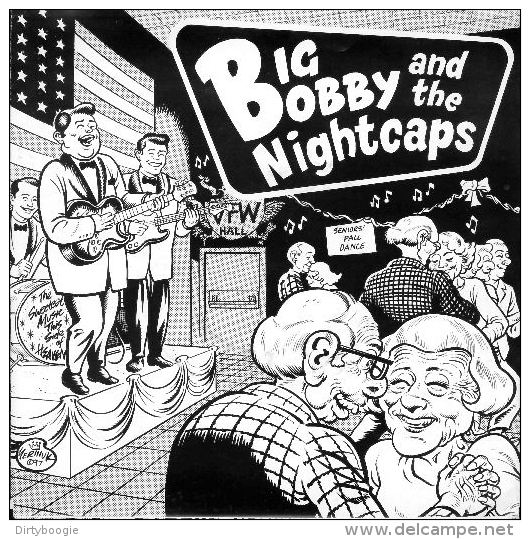 BIG BOBBY And The NIGHTCAPS - EP - SCREAMING APPLE - GARAGE PUNK - MERINUK - Punk